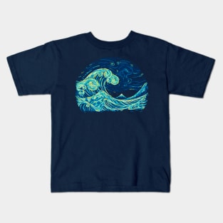 Starry wave Kids T-Shirt